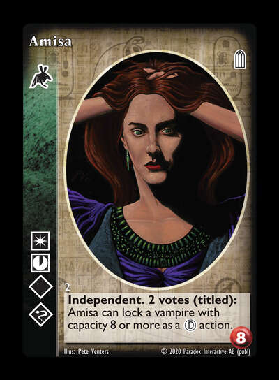 Amisa [Legacy II set] - VTES CCG