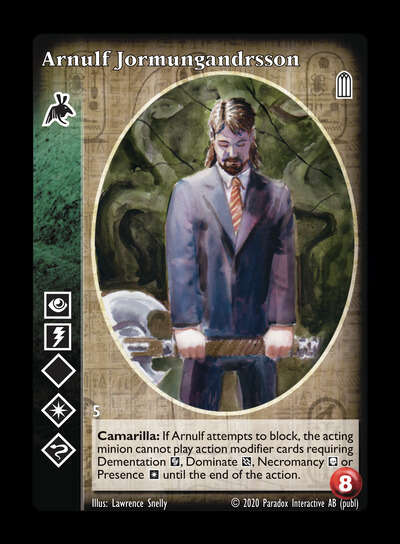Arnulf Jormungandrsson [Legacy II set] - VTES CCG