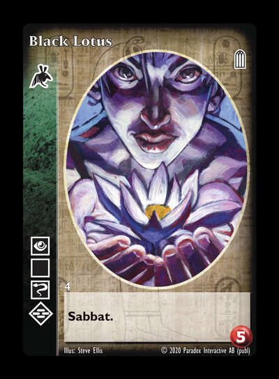 Black Lotus [Legacy II set] - VTES CCG