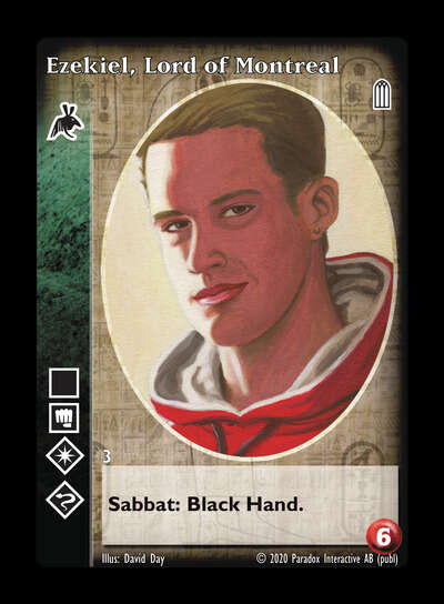 Ezekiel, Lord of Montreal [Legacy II set] - VTES CCG