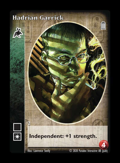 Hadrian Garrick [Legacy II set] - VTES CCG
