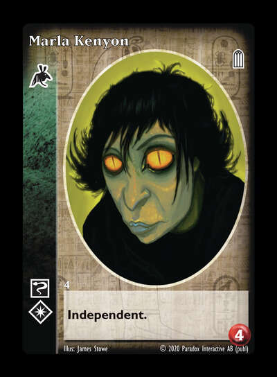 Marla Kenyon [Legacy II set] - VTES CCG