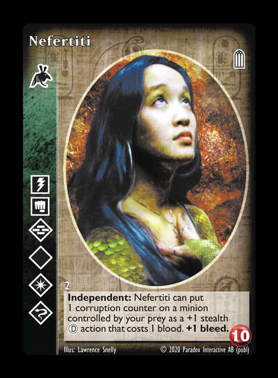 Nefertiti [Legacy II set] - VTES CCG