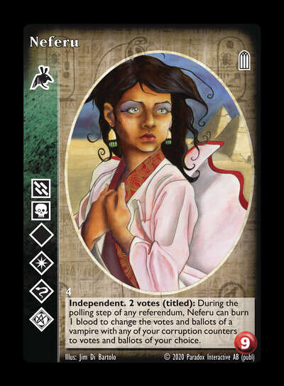 Neferu [Legacy II set] - VTES CCG