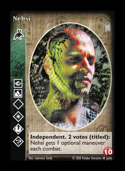 Nehsi [Legacy II set] - VTES CCG
