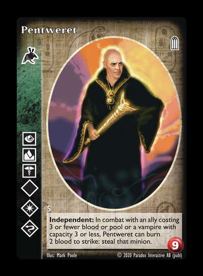 Pentweret [Legacy II set] - VTES CCG