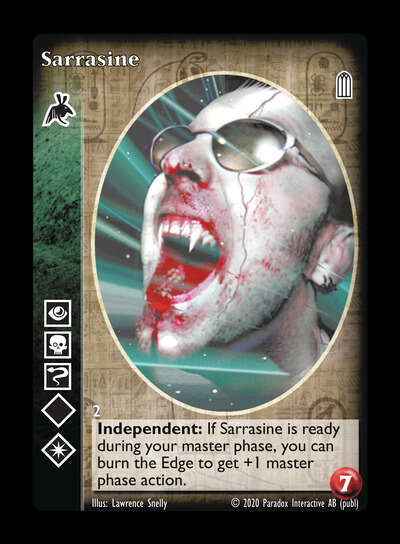 Sarrasine [Legacy II set] - VTES CCG