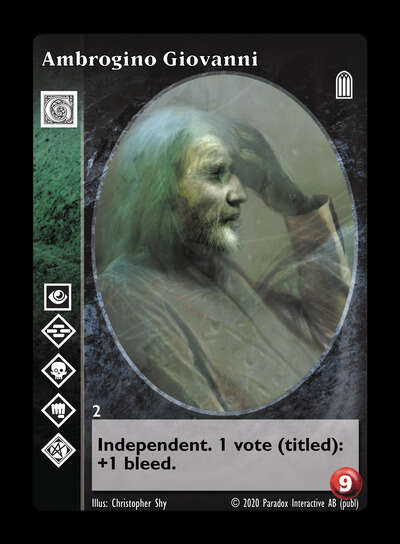 Ambrogino Giovanni [Legacy II set] - VTES CCG
