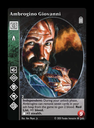 Ambrogino Giovanni [Legacy II set] - VTES CCG