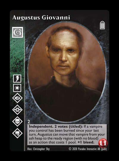 Augustus Giovanni [Legacy II set] - VTES CCG