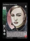 Carlotta Giovanni [Legacy II set] - VTES CCG