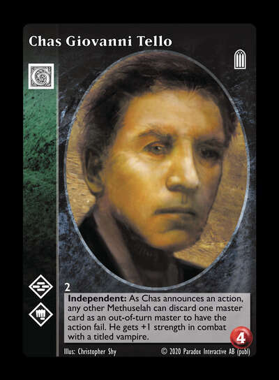 Chas Giovanni Tello [Legacy II set] - VTES CCG