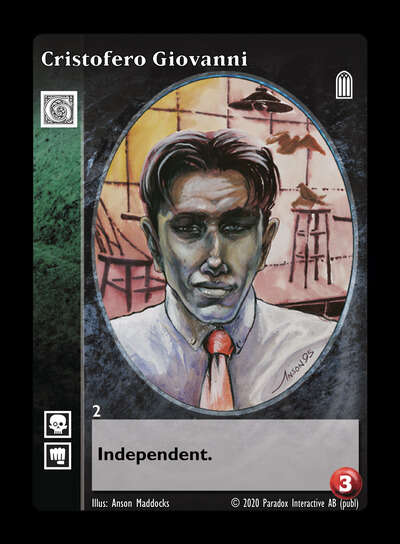 Cristofero Giovanni [Legacy II set] - VTES CCG