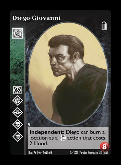 Diego Giovanni [Legacy II set] - VTES CCG