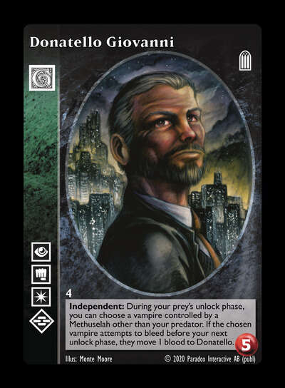 Donatello Giovanni [Legacy II set] - VTES CCG
