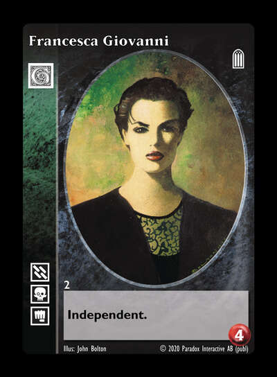 Francesca Giovanni [Legacy II set] - VTES CCG