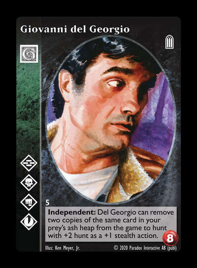 Giovanni del Georgio [Legacy II set] - VTES CCG
