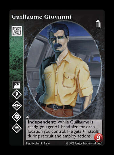 Guillaume Giovanni [Legacy II set] - VTES CCG