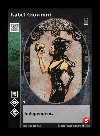 Isabel Giovanni [Legacy II set] - VTES CCG