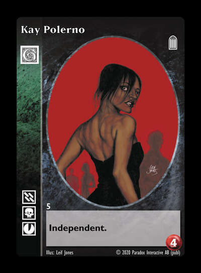Kay Polerno [Legacy II set] - VTES CCG