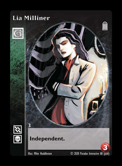 Lia Milliner [Legacy II set] - VTES CCG