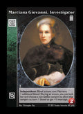 Marciana Giovanni, Investigator [Legacy II set] - VTES CCG