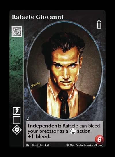 Rafaele Giovanni [Legacy II set] - VTES CCG