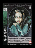 Regina Giovanni, The Right Hand of Augustus [Legacy II set] - VTES CCG