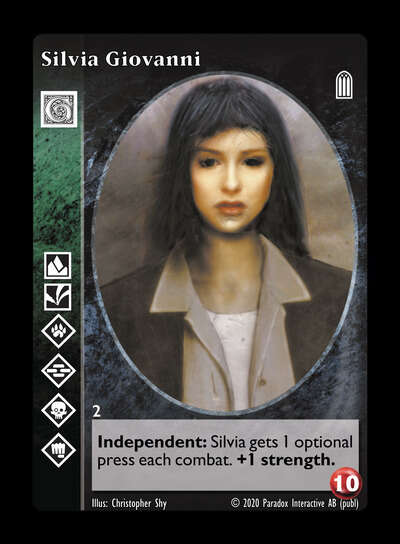 Silvia Giovanni [Legacy II set] - VTES CCG