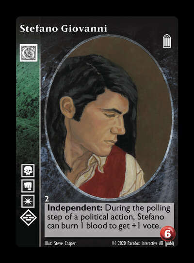 Stefano Giovanni [Legacy II set] - VTES CCG
