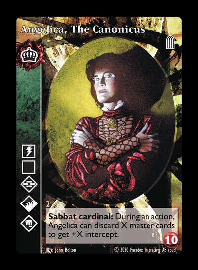 Angelica, The Canonicus [Legacy II set] - VTES CCG