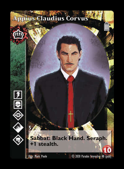 Appius Claudius Corvus [Legacy II set] - VTES CCG