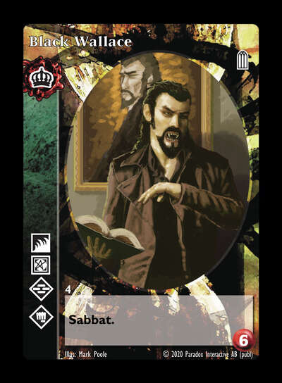 Black Wallace [Legacy II set] - VTES CCG