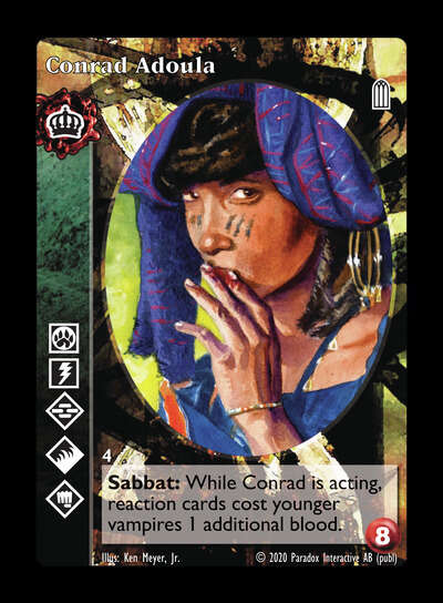 Conrad Adoula [Legacy II set] - VTES CCG
