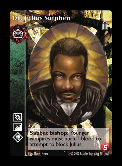 Dr. Julius Sutphen [Legacy II set] - VTES CCG