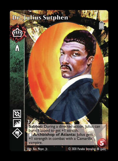 Dr. Julius Sutphen [Legacy II set] - VTES CCG