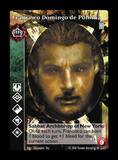 Francisco Domingo de Polonia [Legacy II set] - VTES CCG