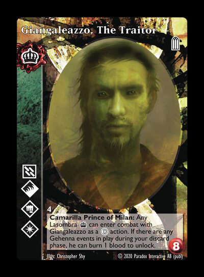 Giangaleazzo, The Traitor [Legacy II set] - VTES CCG