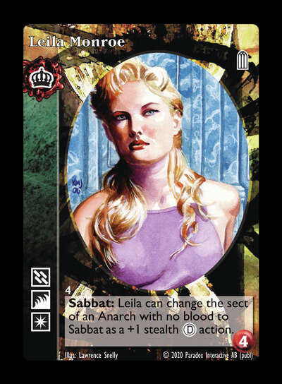Leila Monroe [Legacy II set] - VTES CCG