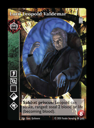 Lord Leopold Valdemar [Legacy II set] - VTES CCG