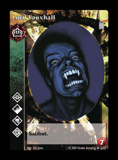 Lord Vauxhall [Legacy II set] - VTES CCG