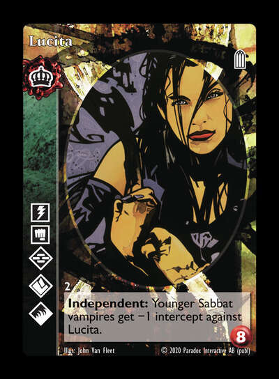 Lucita [Legacy II set] - VTES CCG