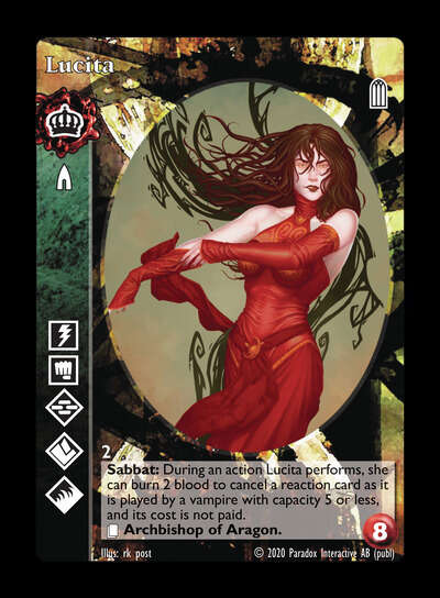Lucita [Legacy II set] - VTES CCG