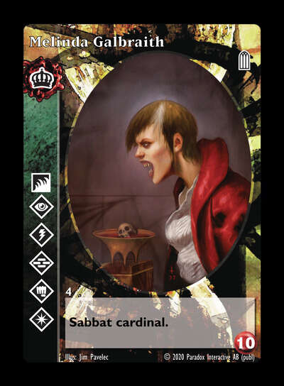 Melinda Galbraith [Legacy II set] - VTES CCG