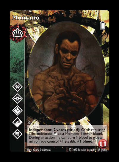 Montano [Legacy II set] - VTES CCG
