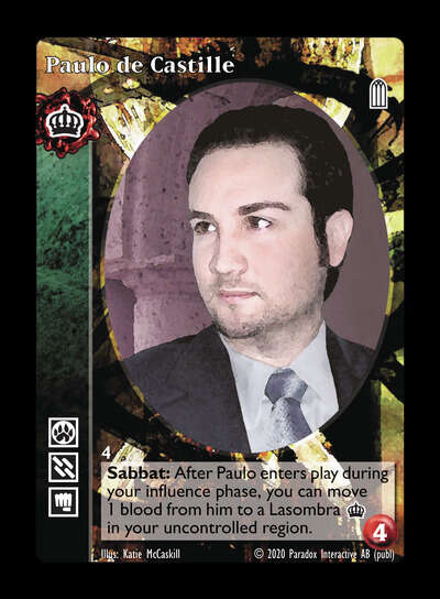 Paulo de Castille [Legacy II set] - VTES CCG