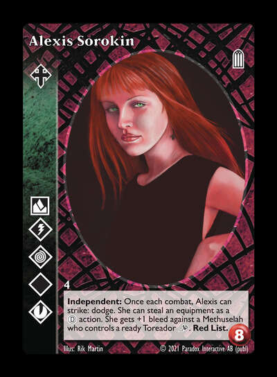 Alexis Sorokin [Legacy III set] - VTES CCG