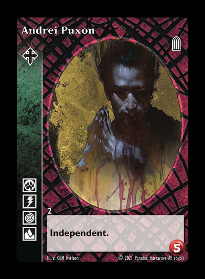 Andrei Puxon [Legacy III set] - VTES CCG