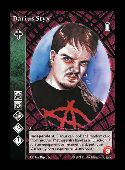 Darius Styx [Legacy III set] - VTES CCG