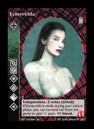 Ezmerelda [Legacy III set] - VTES CCG